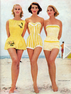 swimsuits, vintage wear, bikini