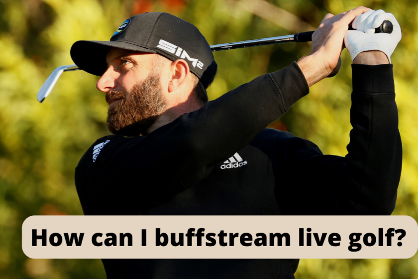 How can I buffstream live golf?