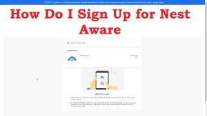 how do I sign up for nest aware