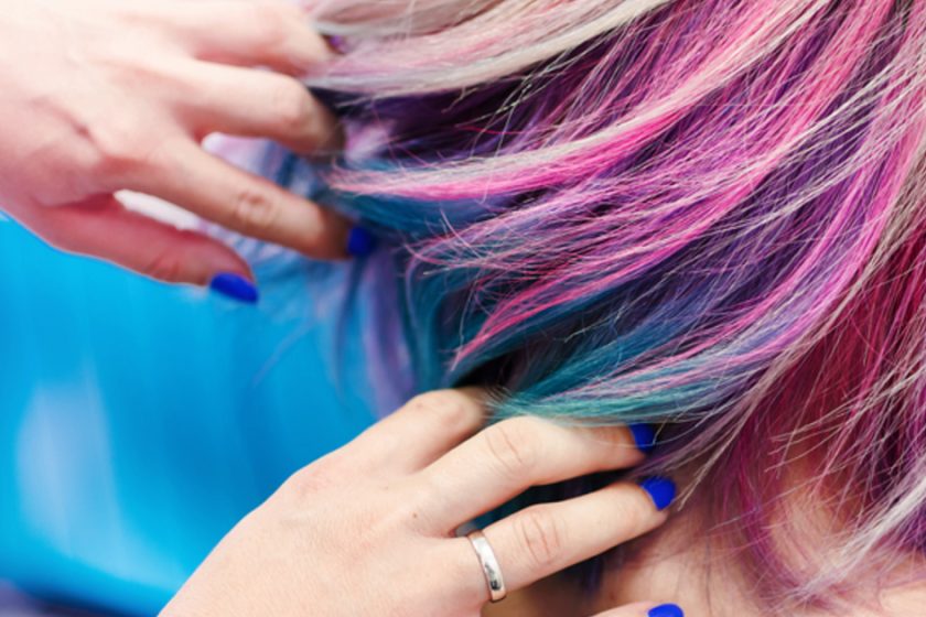 Midnight Blue Hair Dye
