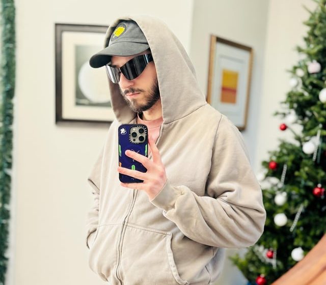 Artistry of Christmas in the Yeezy Gap Hoodies