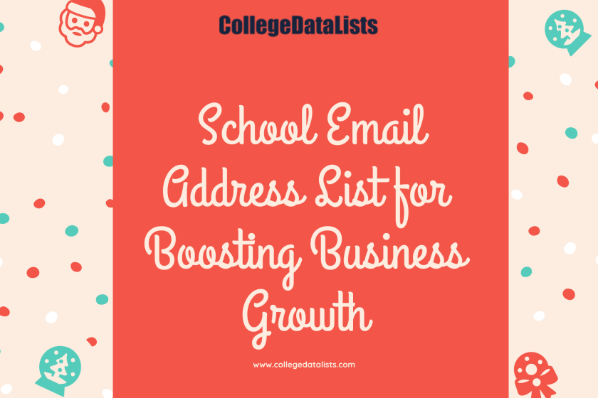 School Email Address List