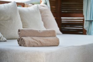 luxury home towels for kitchen and bath use.