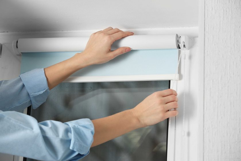 How to Clean Fabric Roller Blinds?