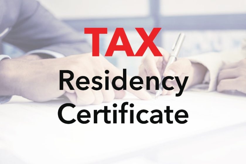 Tax Residency Certificates