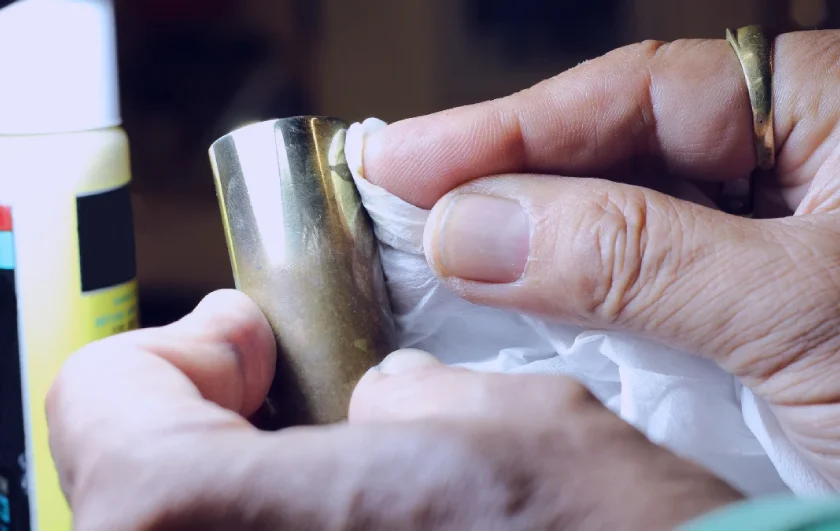 Way to Clean and Polish Brass without Removing the Patina