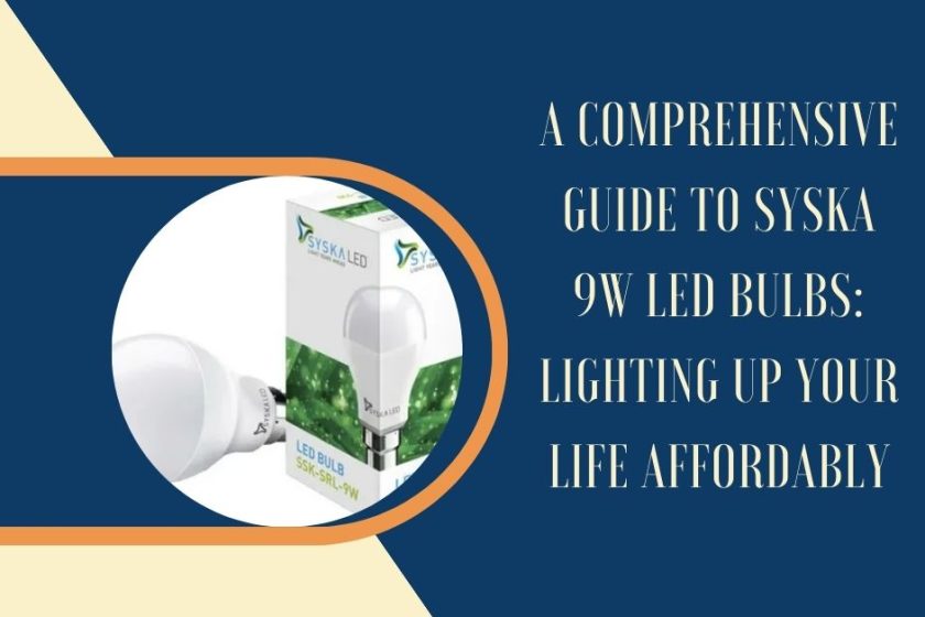 syska 9w led bulb price