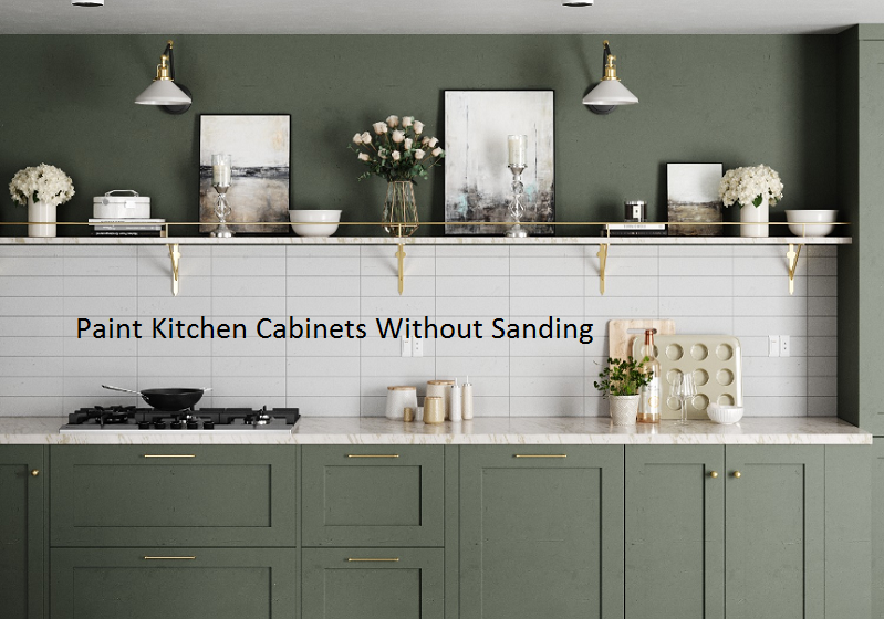 DIY Tips To Paint Kitchen Cabinets Without Sanding Or A Sprayer