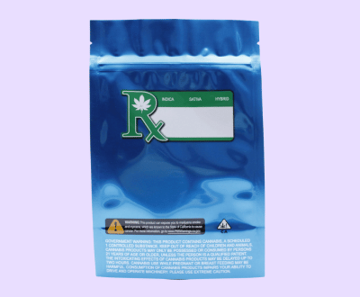 Custom smell proof mylar bags