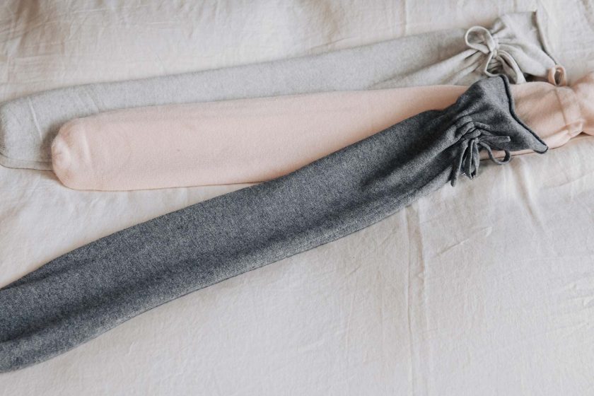 long hot water bottle cover